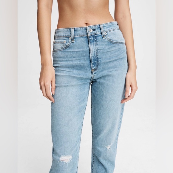 NWT Rag & Bone Nina High-Rise Cigarette Denim Jeans sz 31 - Picture 6 of 14